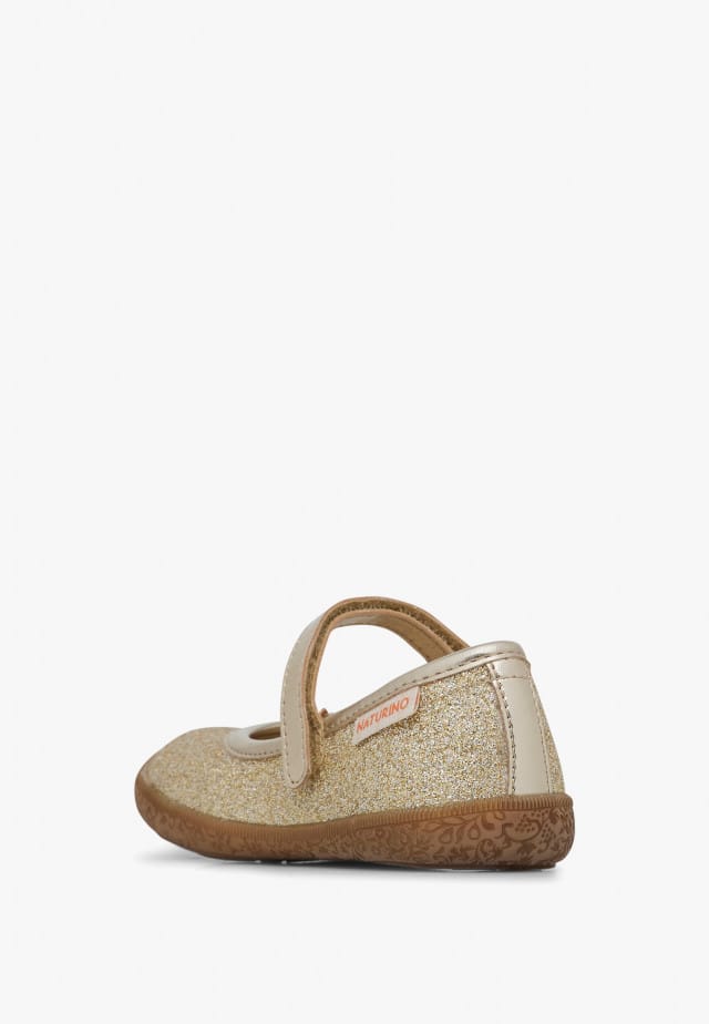 NATURINO PAVIABallerinas mit Riemchen, Platin