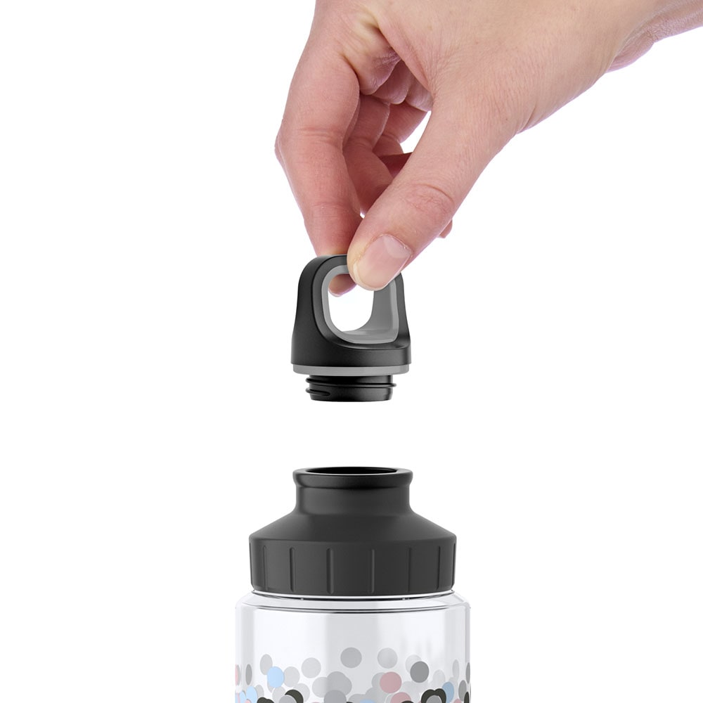 Drink2Go Tritan Trinkflasche, Motiv: Happy Day