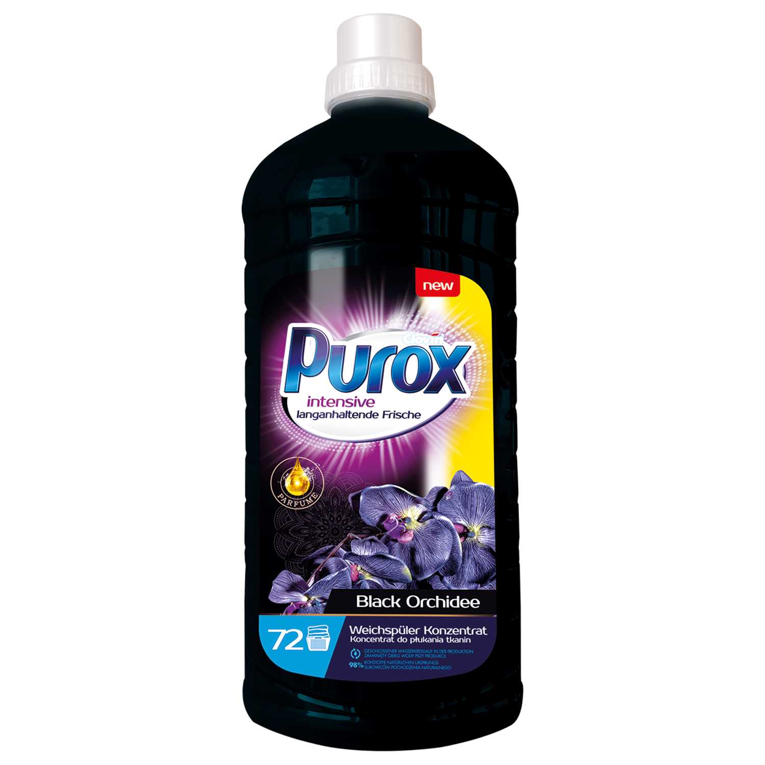 Purox Weichspüler 1,8l Schwarze Orchidee