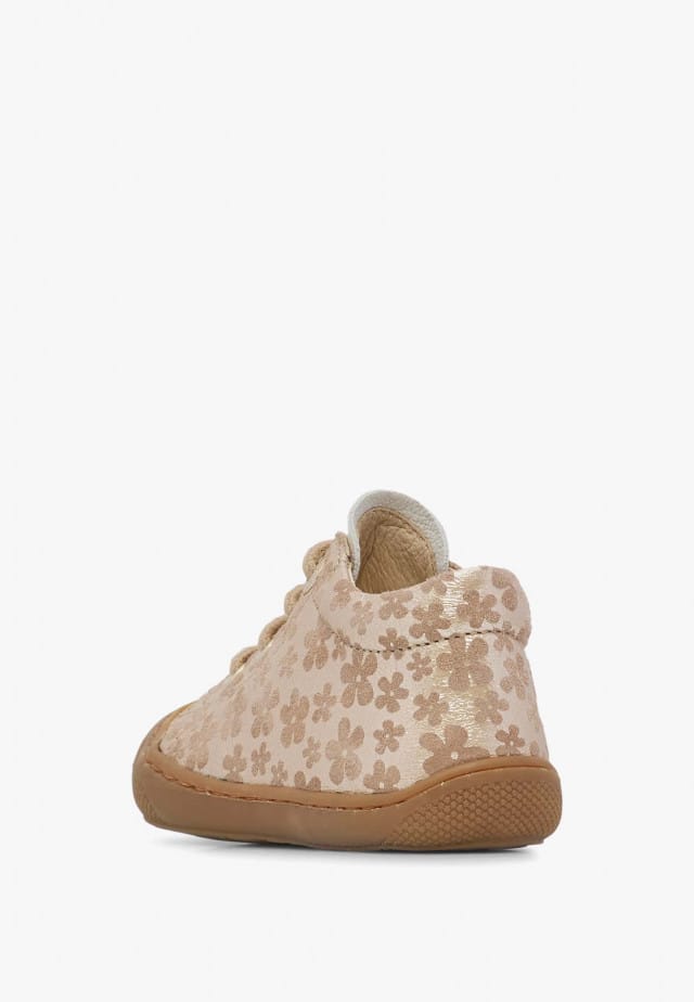 NATURINO COCOONLauflernschuhe aus Veloursleder, Platin