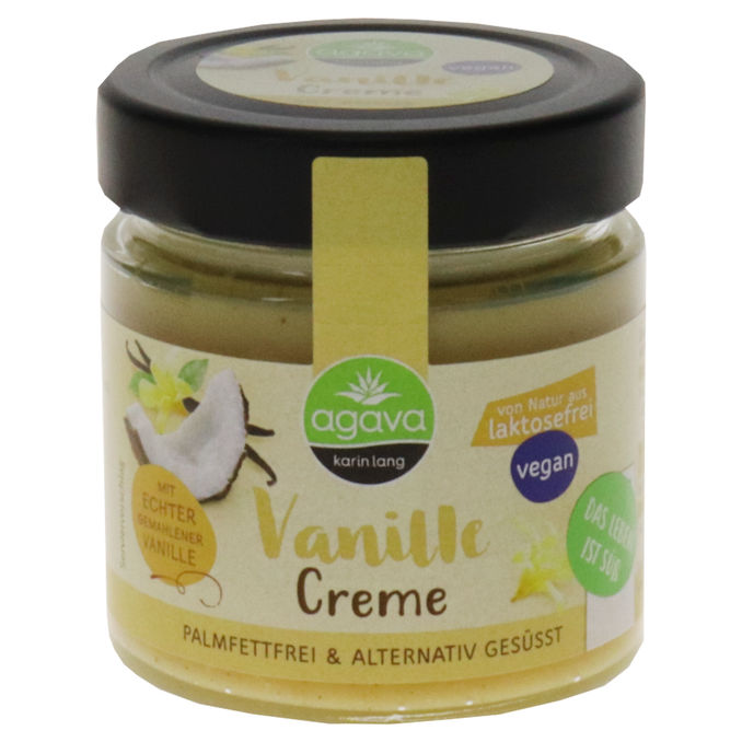 Bio Vanillecreme auf Kokosbasis, 200g von agava