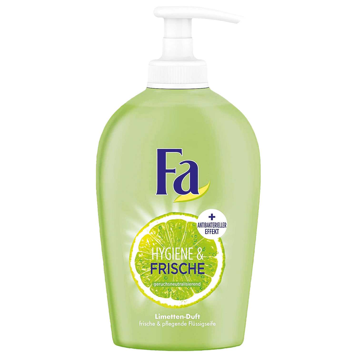 Fa Flüssigseife Cremeseife Hygiene & Frische Limetten-Duft 250 ml