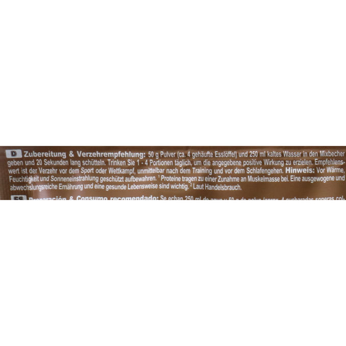 100% Whey Protein 500g Beutel Vanilla Coffee, 500 G von IronMaxx
