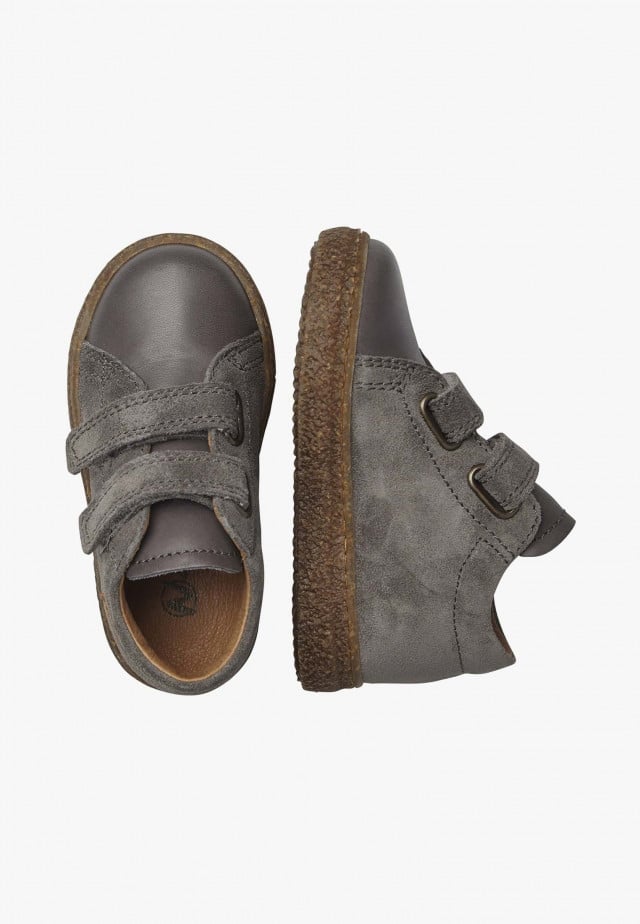 NATURINO ALBUS VLSneakers aus Nappa- und Veloursleder, Anthrazit