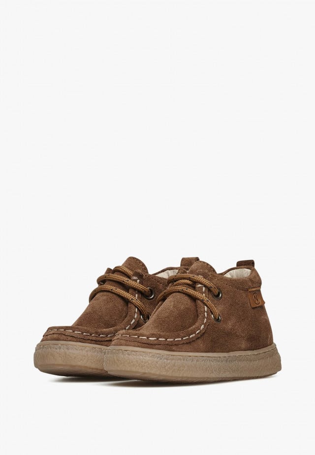 NATURINO KASDENSchuhe aus Veloursleder, Braun