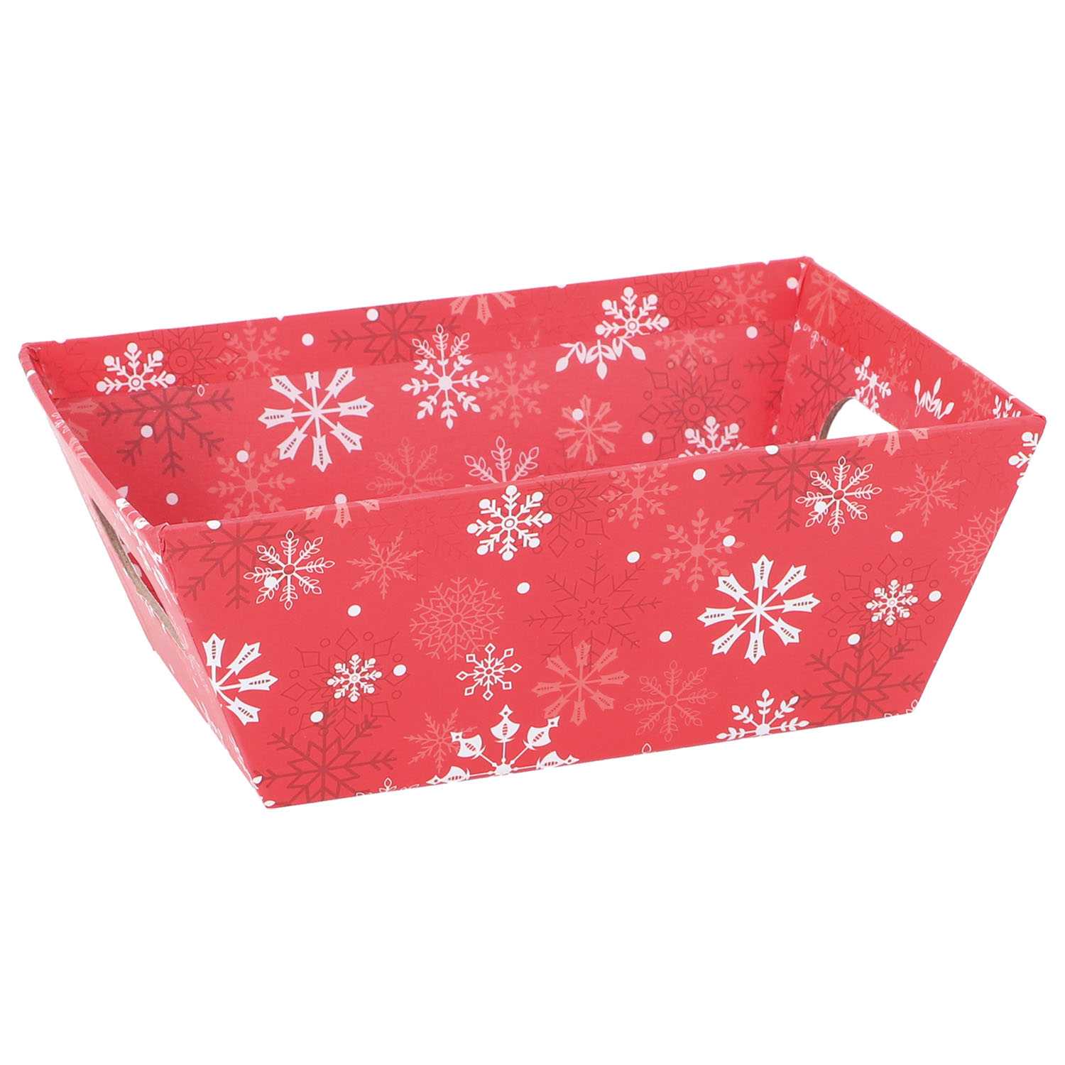 novooo Weihnachtskorb 17x12,5x6,5cm 2fach
