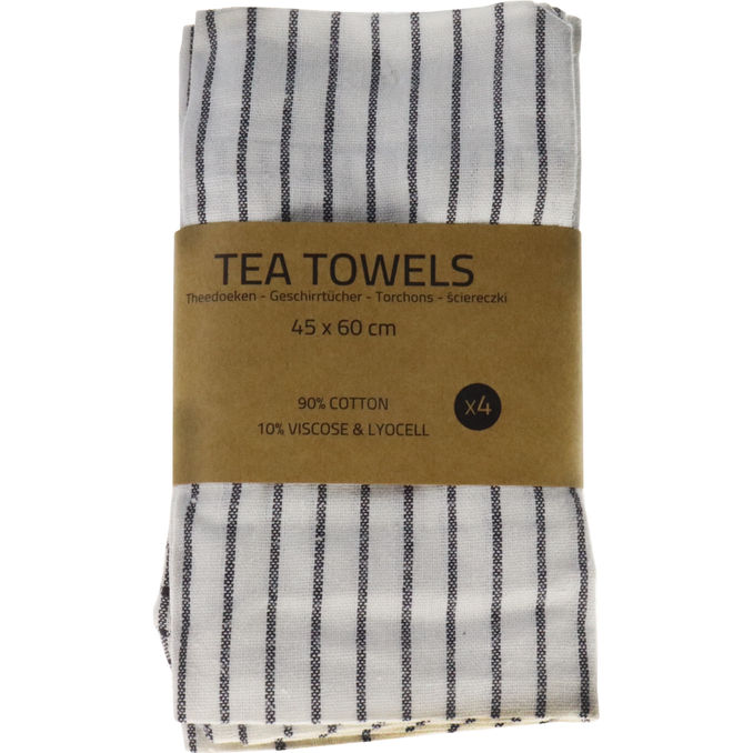 Geschirrtücher, 4er-Set, 4 Stück von Tea Towels