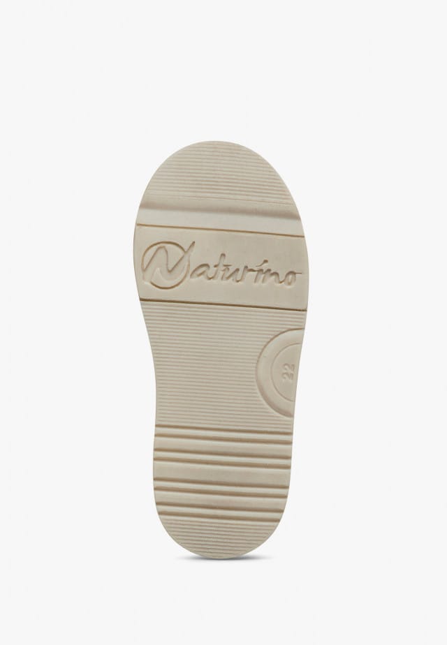 NATURINO FALUK HIGH ZIPSneakers aus Leder und Veloursleder, Militärgrün-Braun