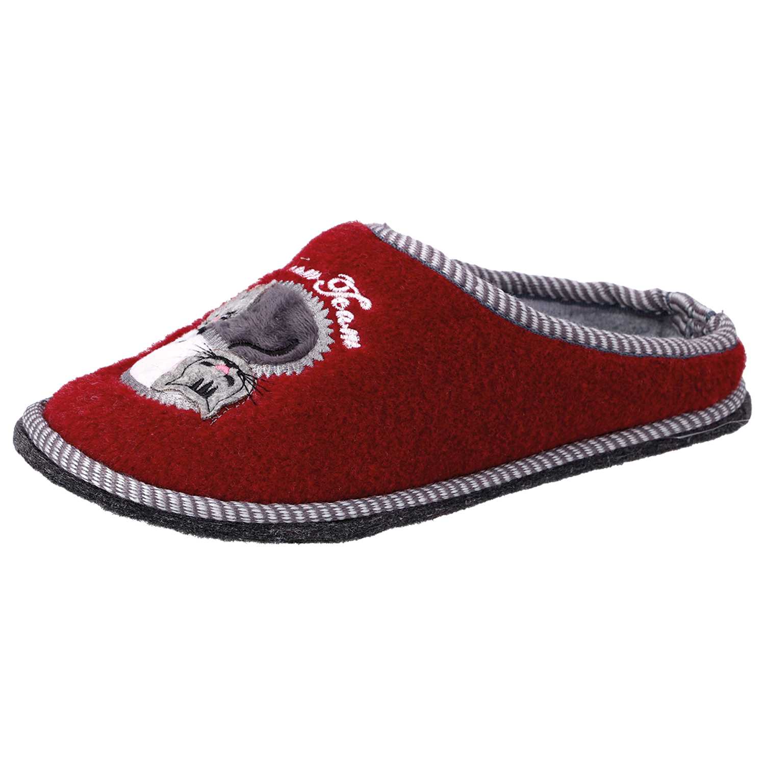 Damen Hauspantolette Katzen Gr. 36-41