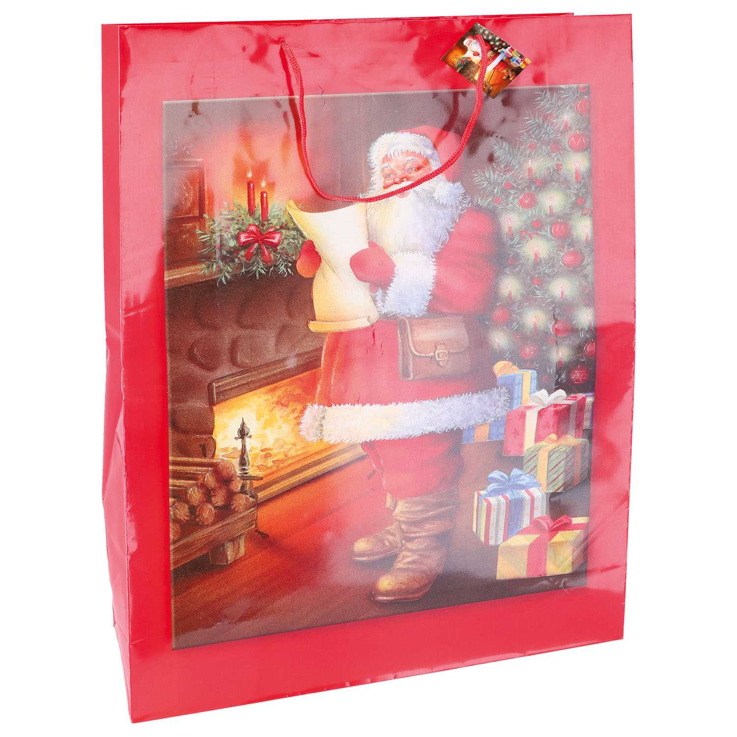 Geschenktüte Weihnachten Lack XXL A2