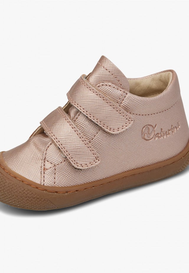 NATURINO COCOON VLLauflernschuhe aus Leder, Rosa