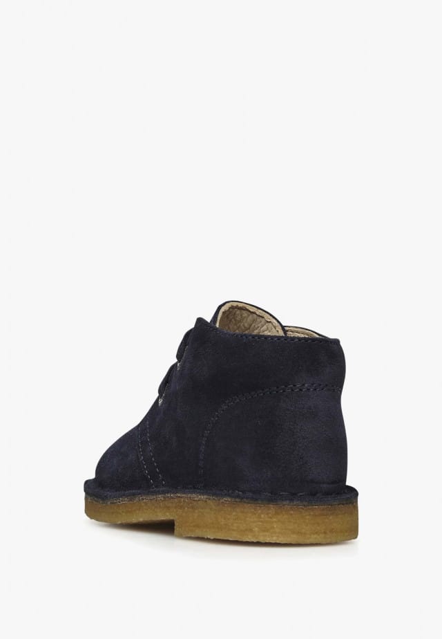 NATURINO MILKYDesert Boots aus Veloursleder, Blau