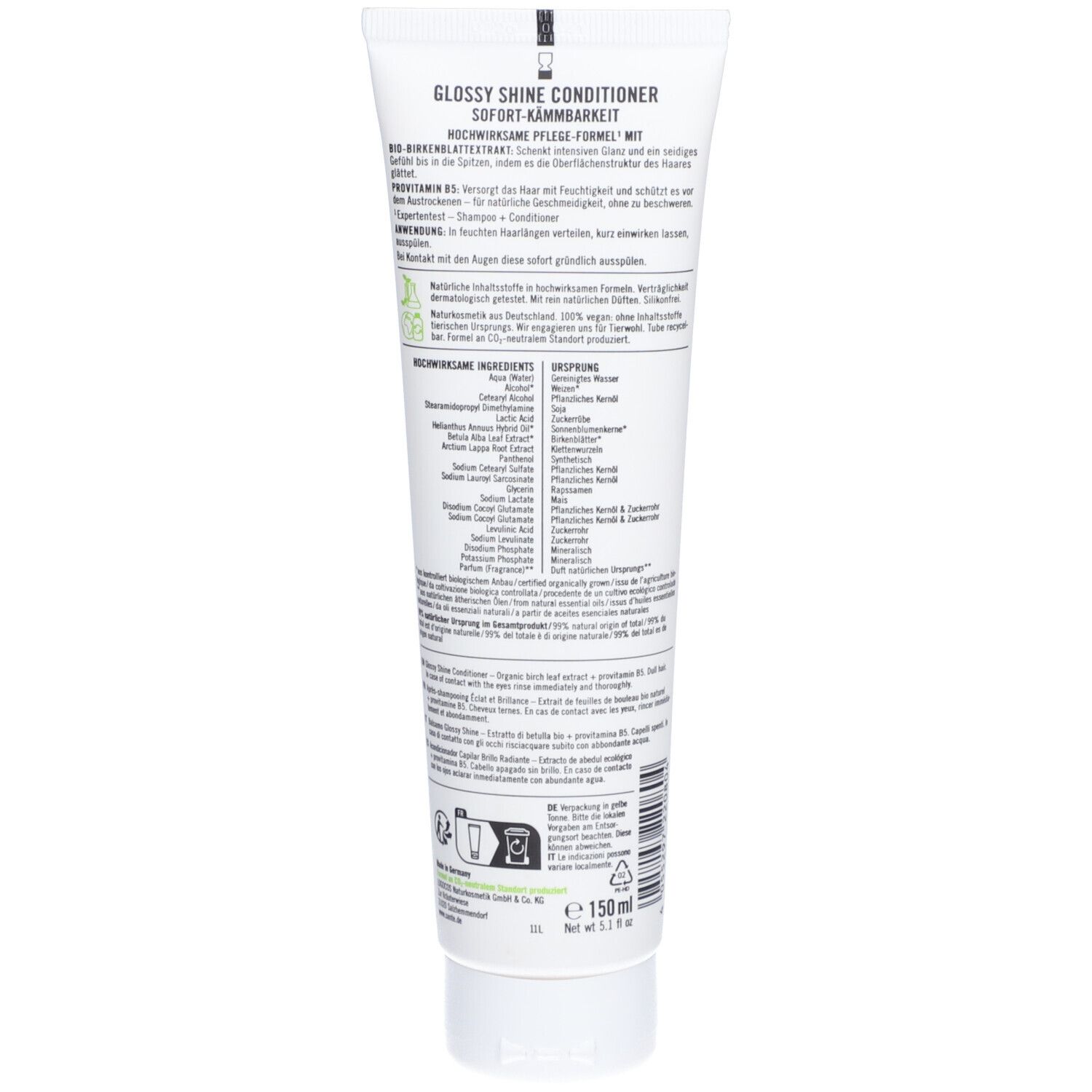 SANTE Naturkosmetik GLOSSY SHINE CONDITIONER