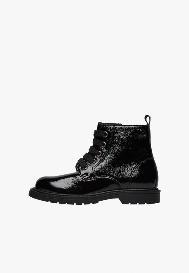 NATURINO BARNETT 2Stiefeletten aus Lackleder, Schwarz