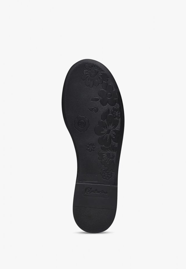 NATURINO ZEKEBallerinas aus Lackleder, Schwarz