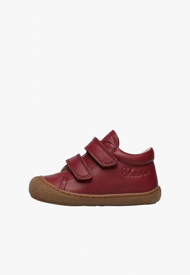 NATURINO COCOON VLLauflernschuhe aus Leder, Rot-Braun