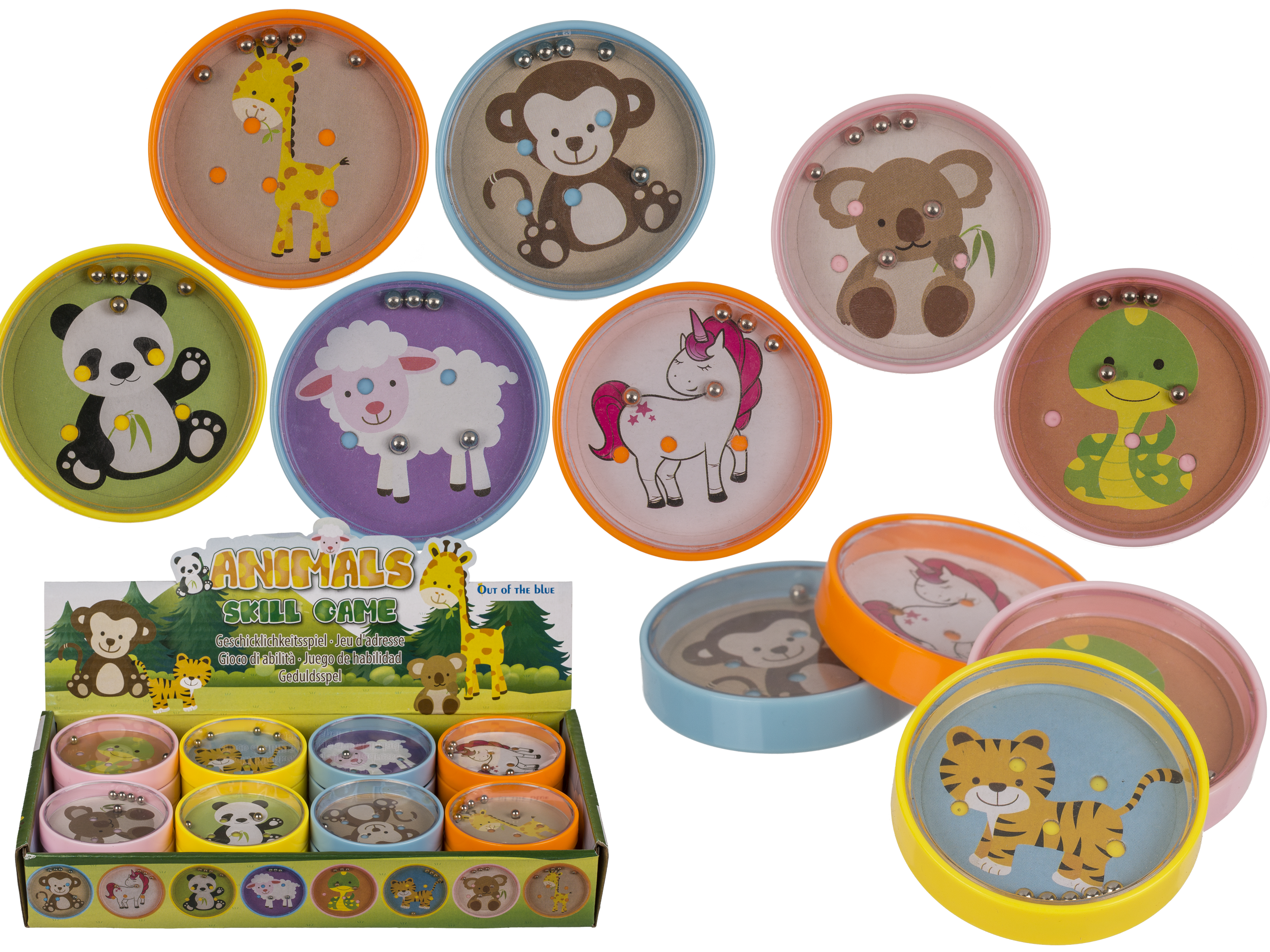 Geduldsspiel versch. Tiermotive