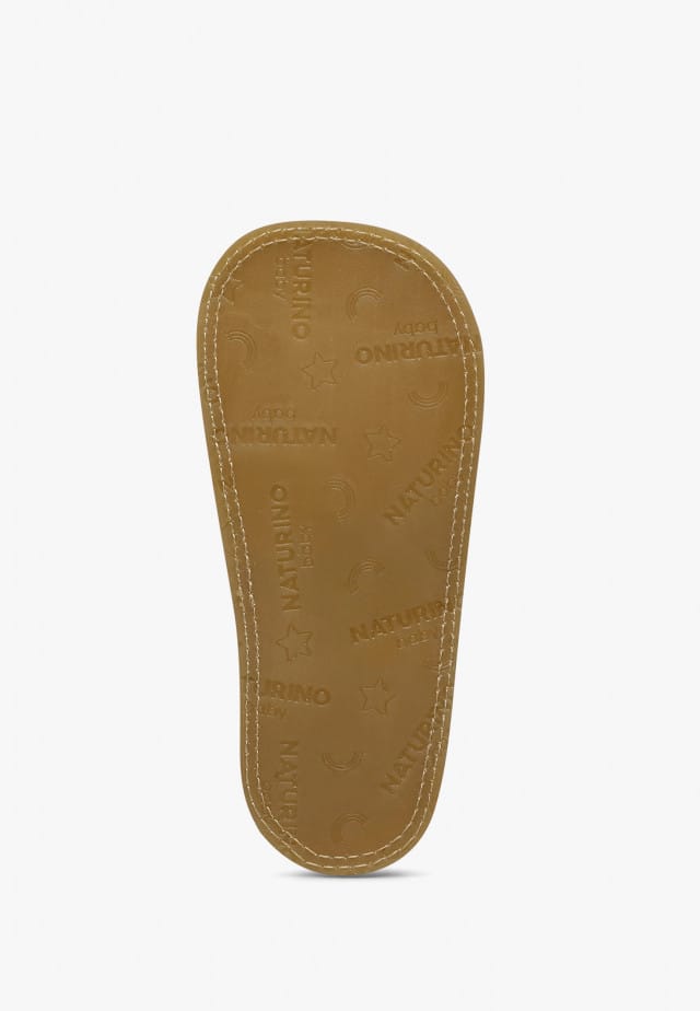 NATURINO PLUMARD 2Krabbelschuhe aus Leder, Kürbis