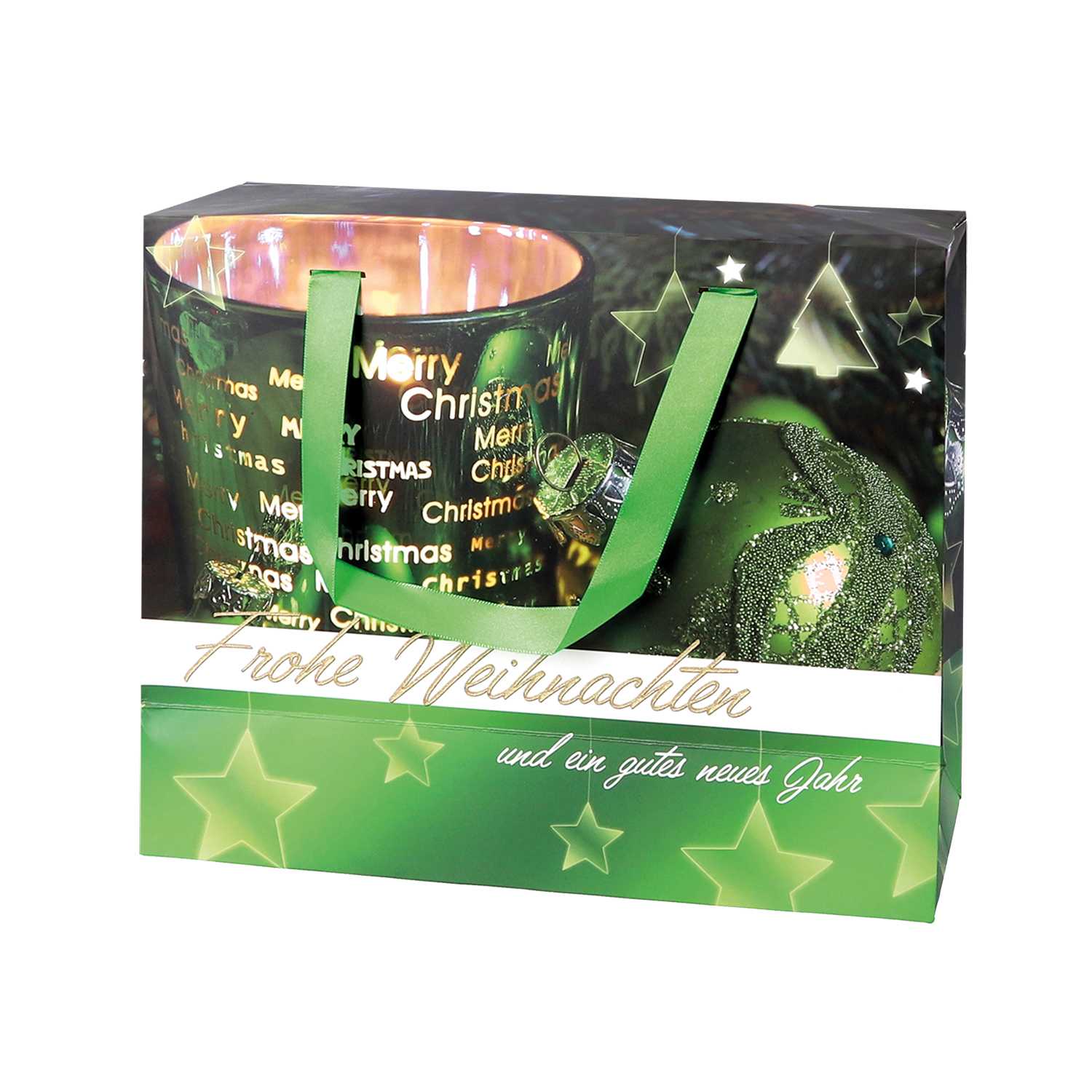 Geschenkbox Lack faltbar 26x31x12 cm