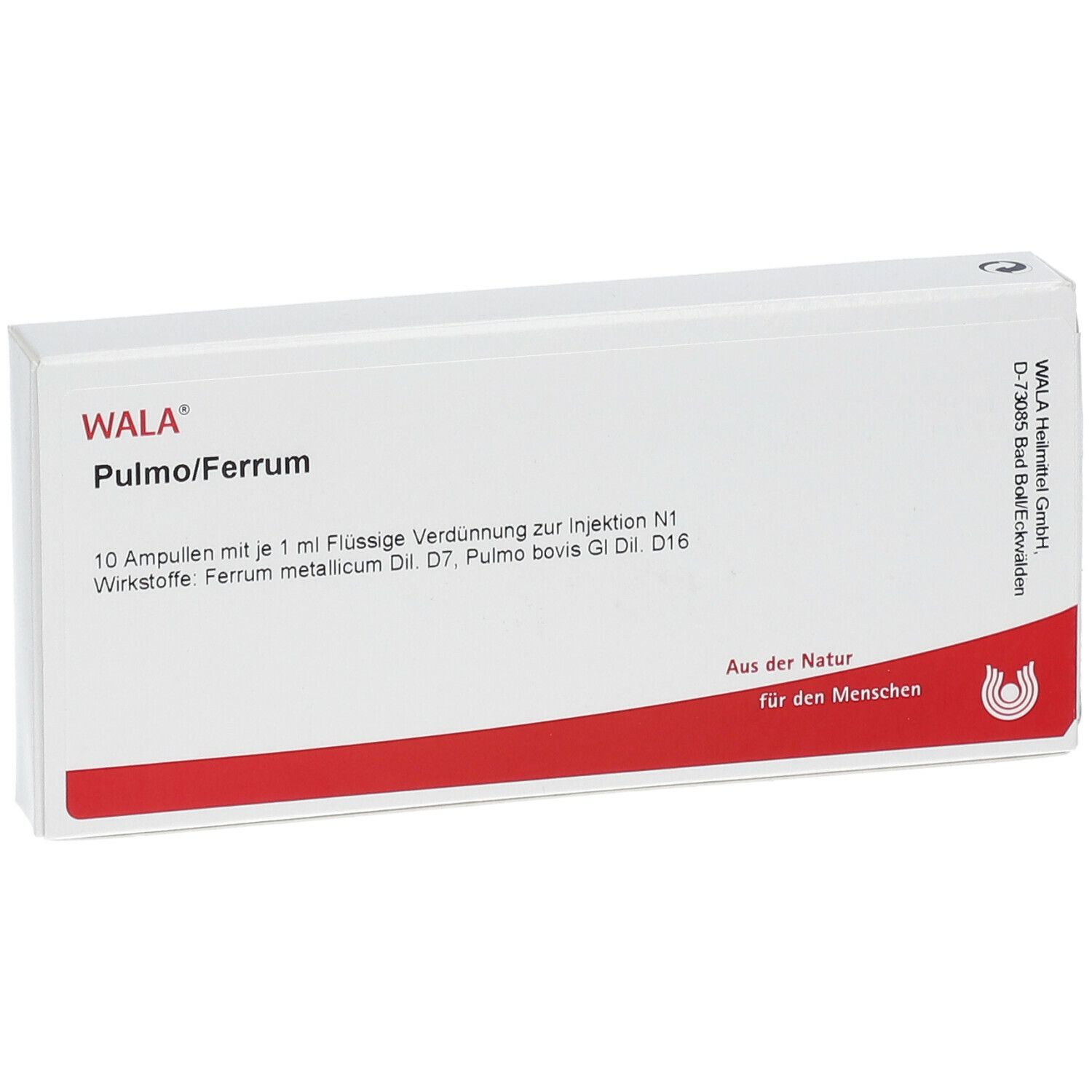 Wala® PULMO/ Ferrum Ampullen