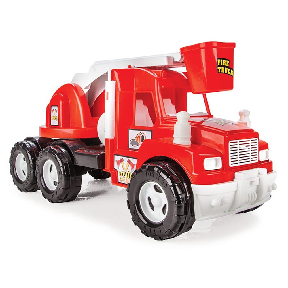 Pilsan Kinder Feuerwehr Ami-Truck 06613, mit Feuerleiter ab 3 Jahre geeignet