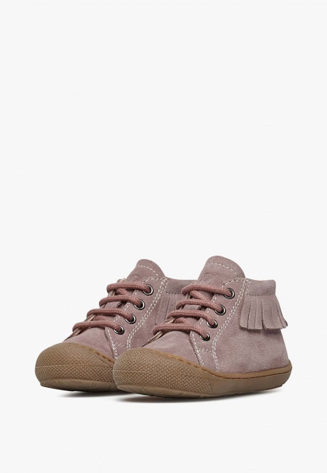 NATURINO JULY ONELauflernschuhe aus Veloursleder, Rosa