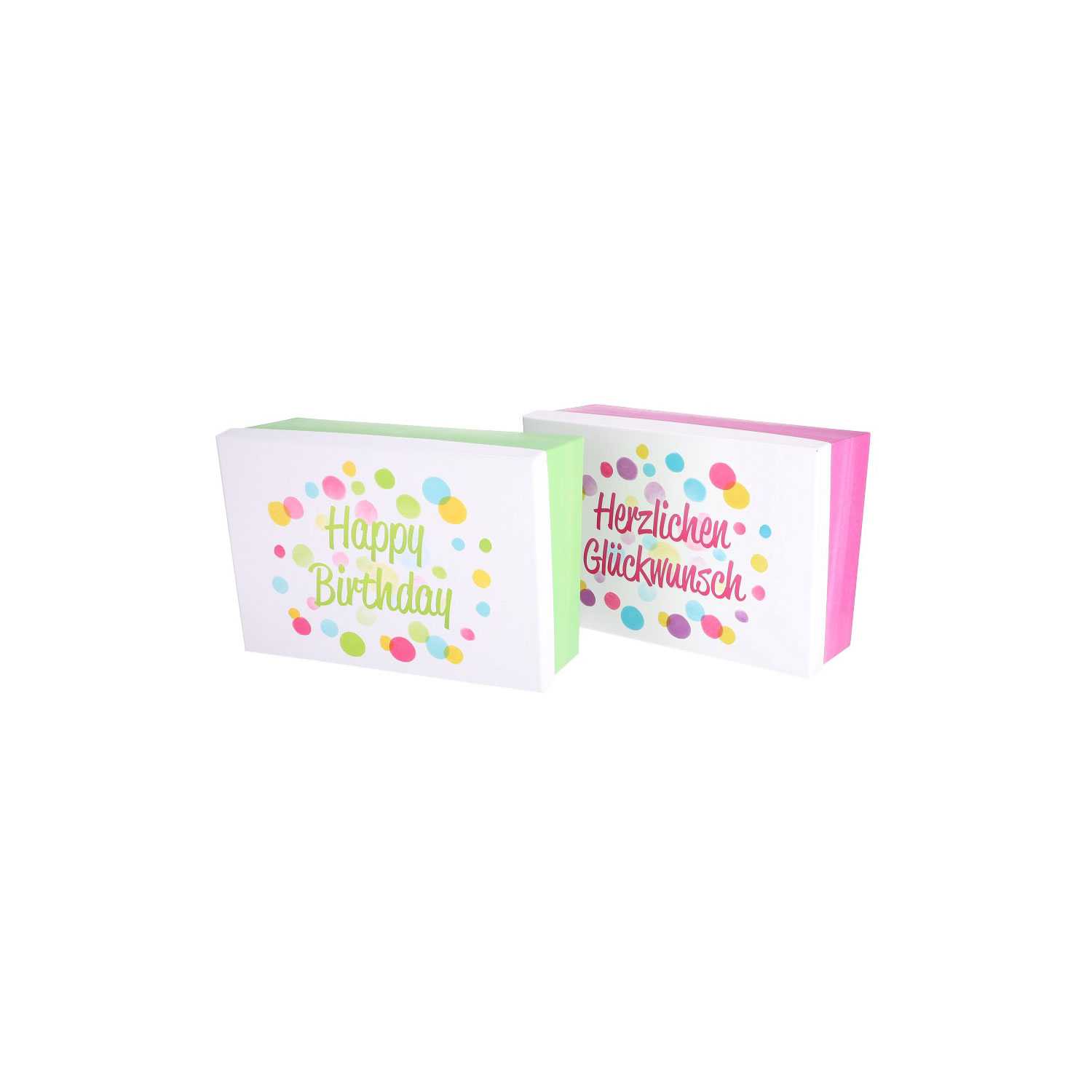 Geschenkbox Greetings Größe 5 28,5 x 20 x 10 cm 2fach