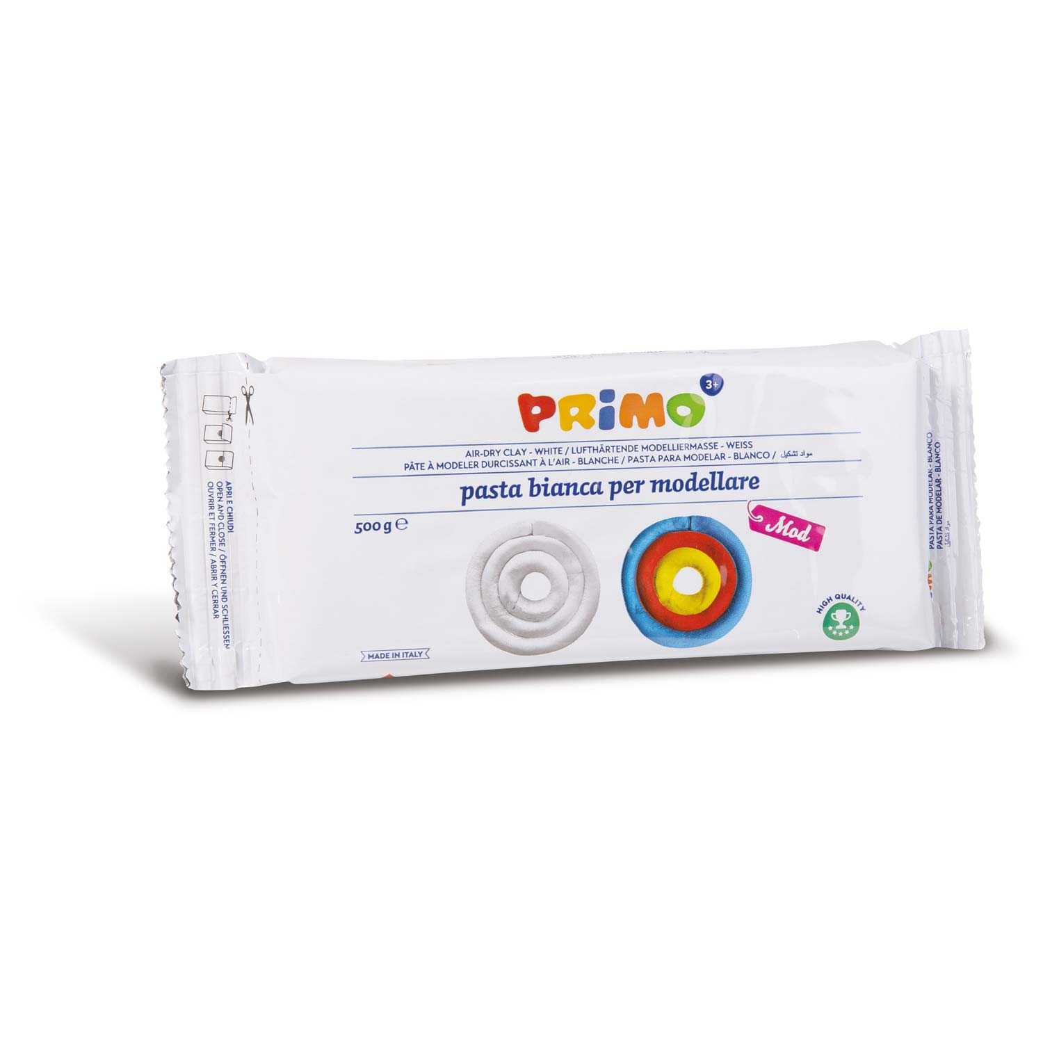 Modelliermasse 500g weiß