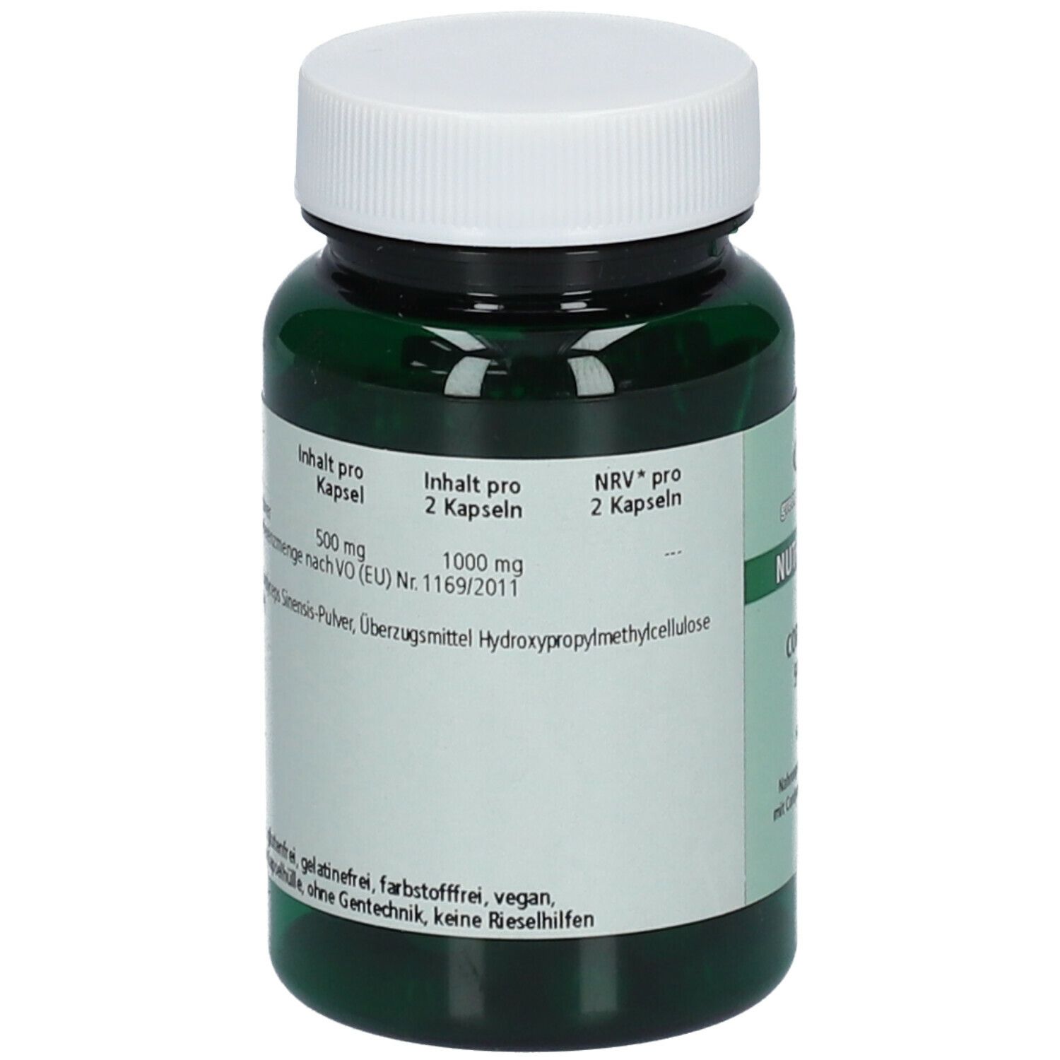 green line NUTRITHEKE CORDYCEPS 500 mg