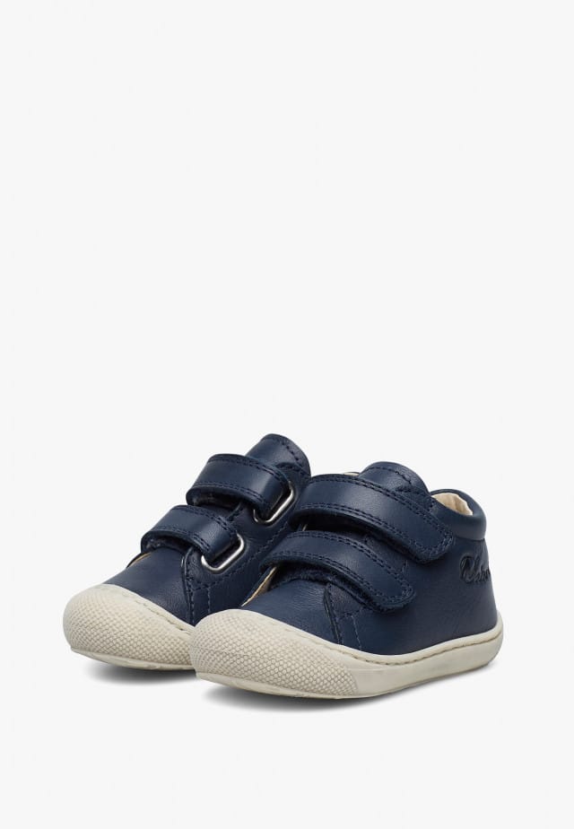NATURINO COCOONLauflernschuhe aus Nappaleder, Marineblau