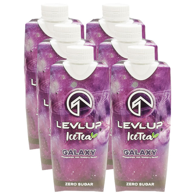 Levl Up Ice Tea Galaxy, 6er Pack, 6x 0,5L von LevlUp