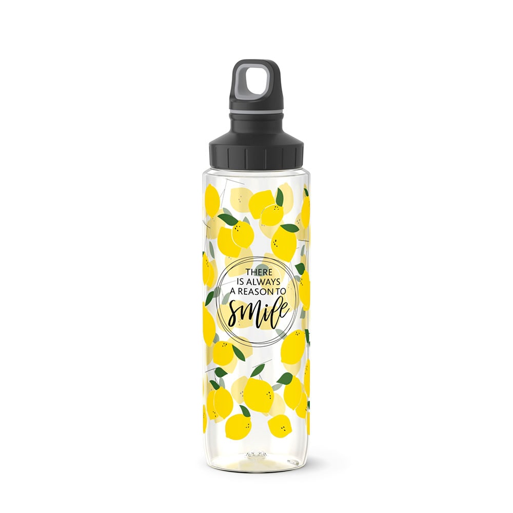 Drink2Go Tritan Trinkflasche, Motiv: Smile