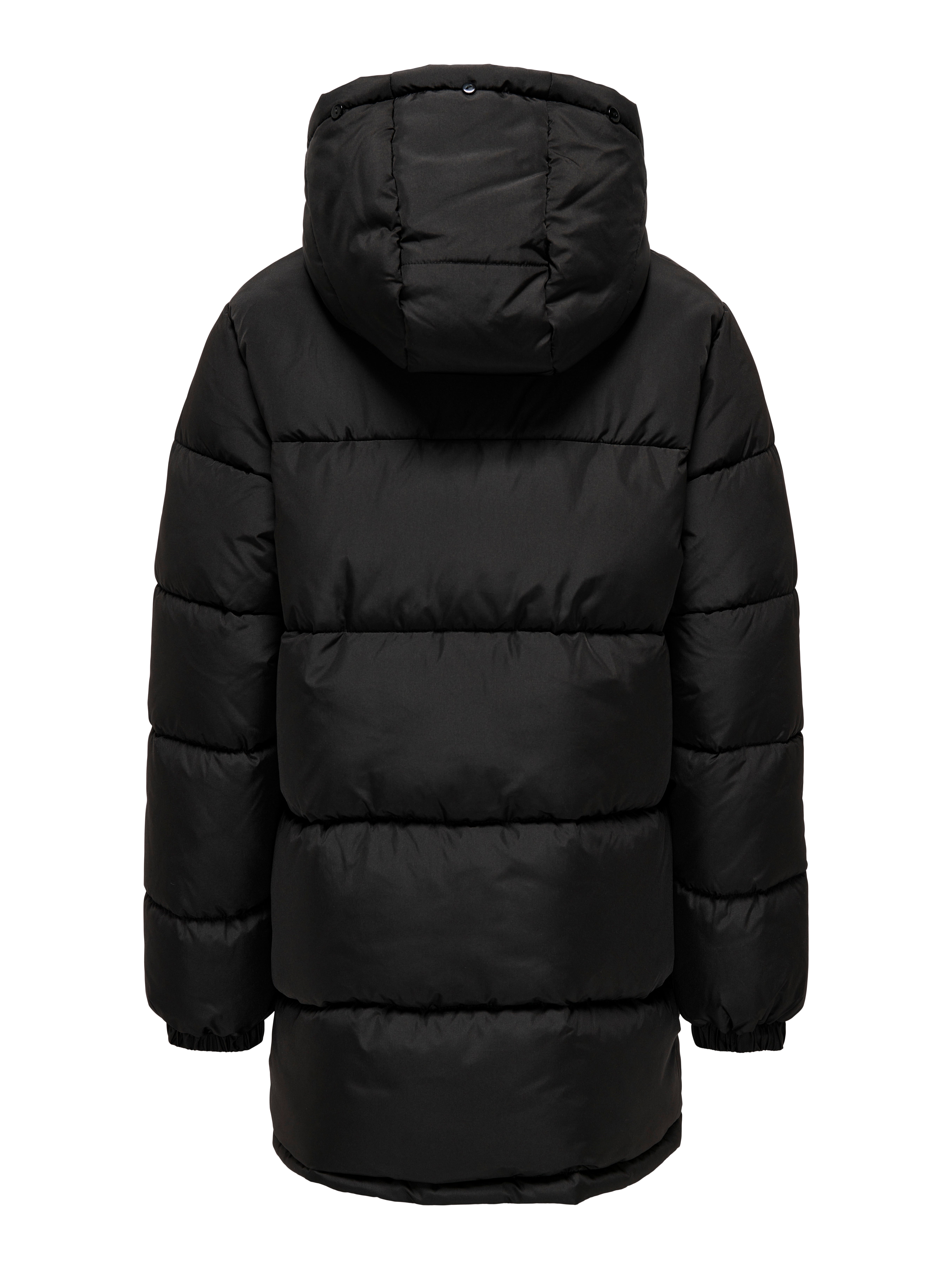 KOBNEYO Langer Parka Black