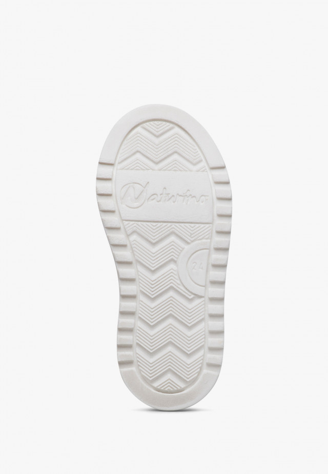 NATURINO MIZAR VL.Sneakers aus Leder un technischem Gewebe, Lila-Rosa