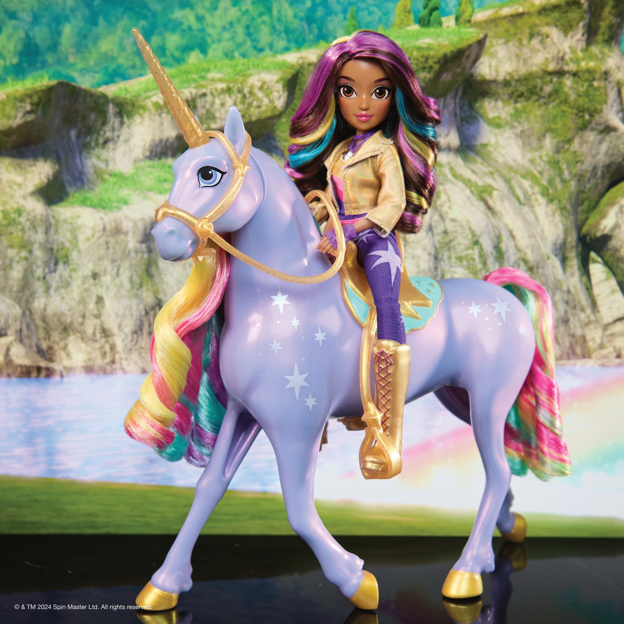 Spin Master Spielfigur Unicorn Academy - Licht-Magie Wildstar