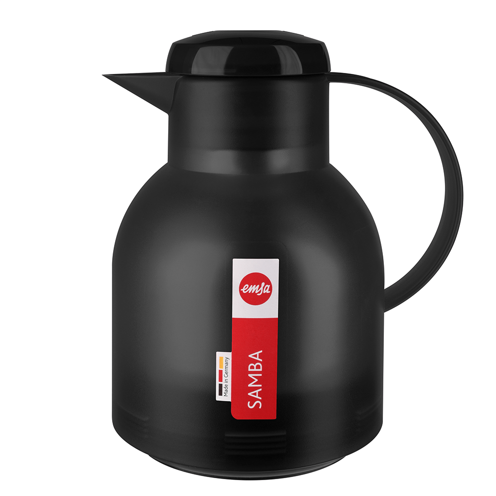 SAMBA Isolierkanne 1,0 L, Quick Press Verschluss