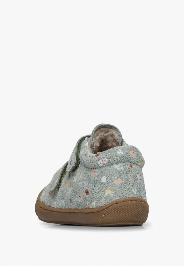 NATURINO COCOON VLLauflernschuhe aus Veloursleder, Salbei