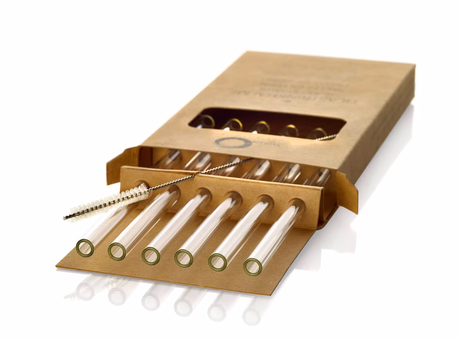 Stölzle Lausitz Glastrinkhalme Bar 15 cm 7er Set