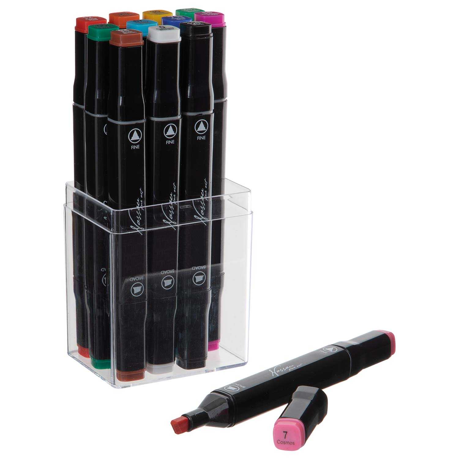 Dual Marker 2 versch. Spitzen 12er