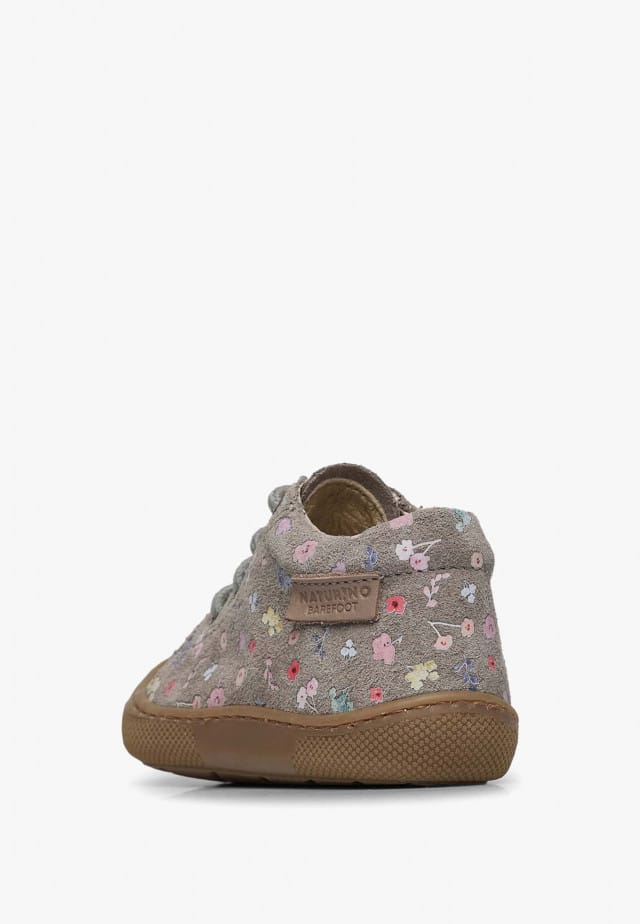NATURINO AMURBarfußschuhe aus Veloursleder, Grau