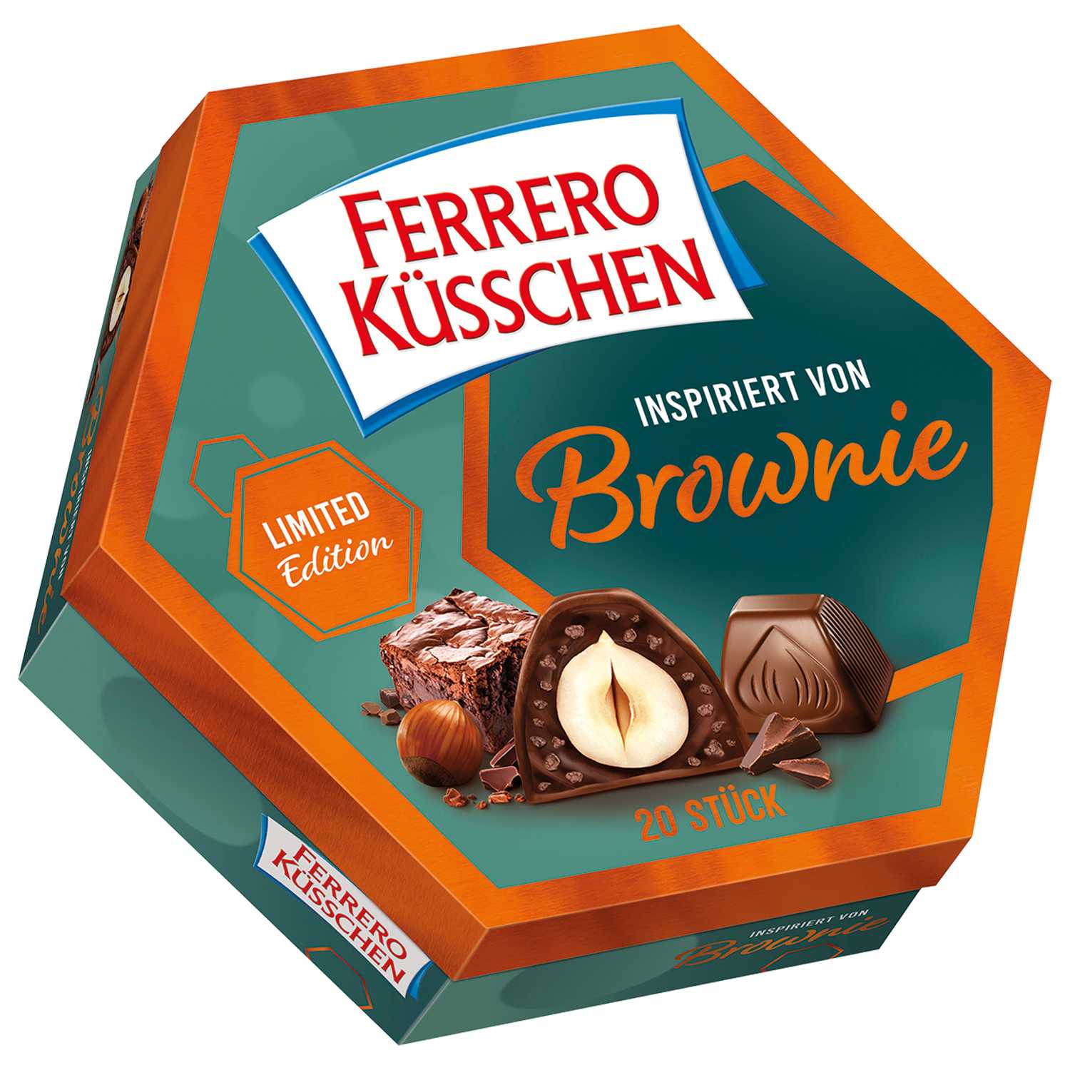 Ferrero Küsschen 182g Brownie