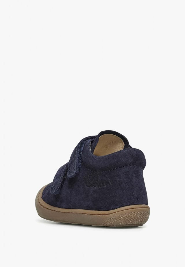 NATURINO COCOON VLLauflernschuhe aus Veloursleder, Marineblau
