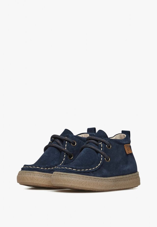 NATURINO KASDENSchuhe aus Veloursleder, Marineblau