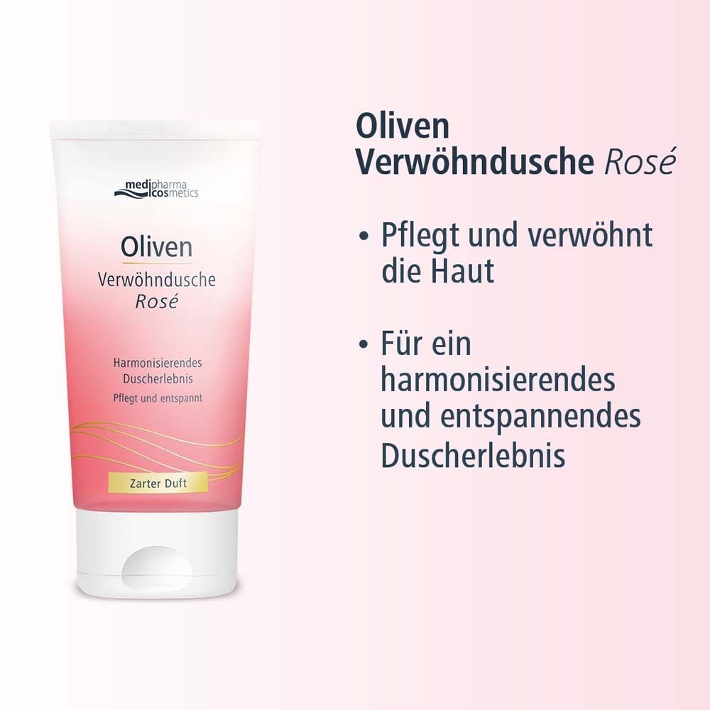 medipharma cosmetics Oliven Verwöhndusche Rosé