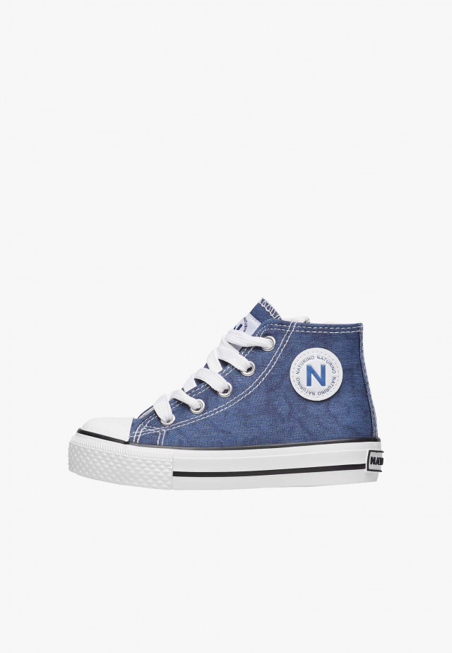 NATURINO YLFAS.Knöchelschuhe aus Stoff, Marineblau