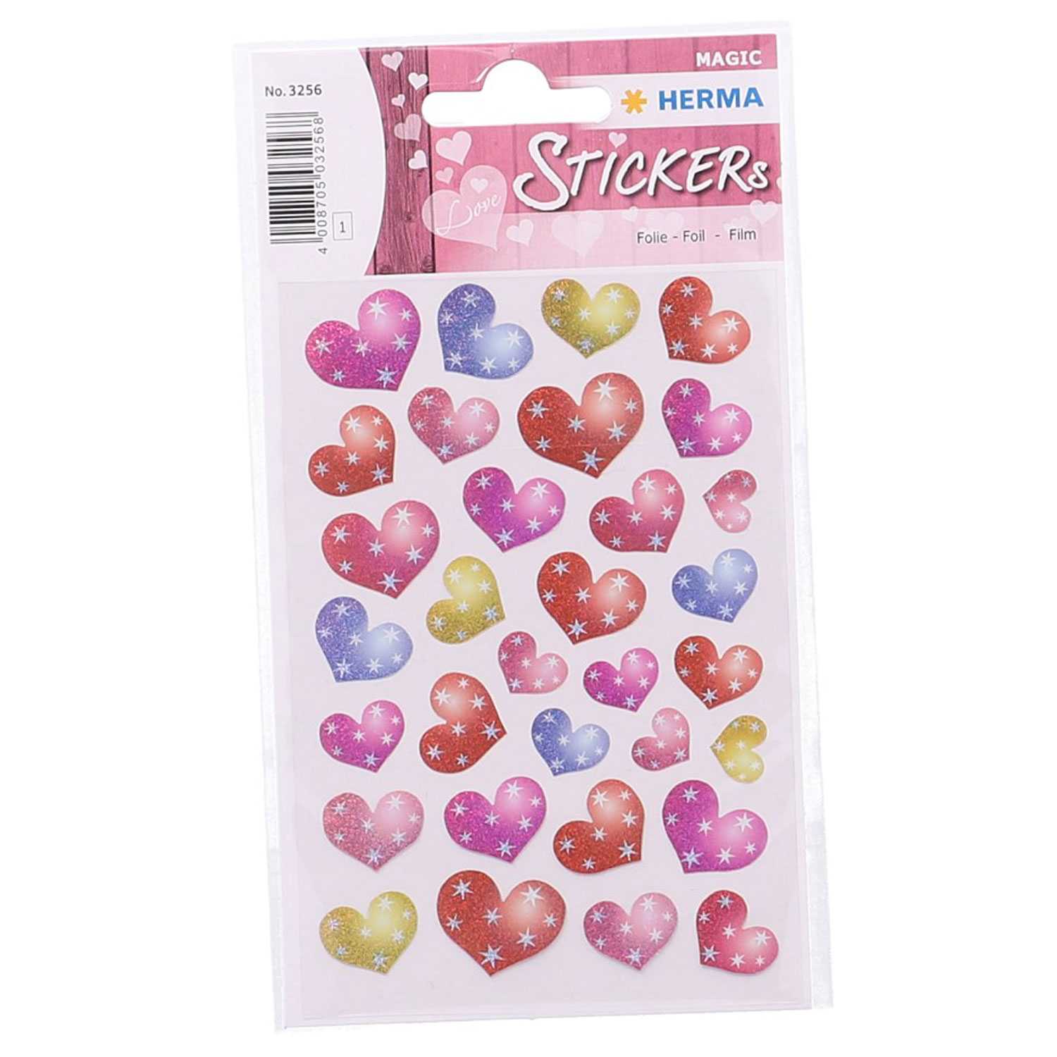 Herma Magic Sticker Punkteherzen 1 Blatt