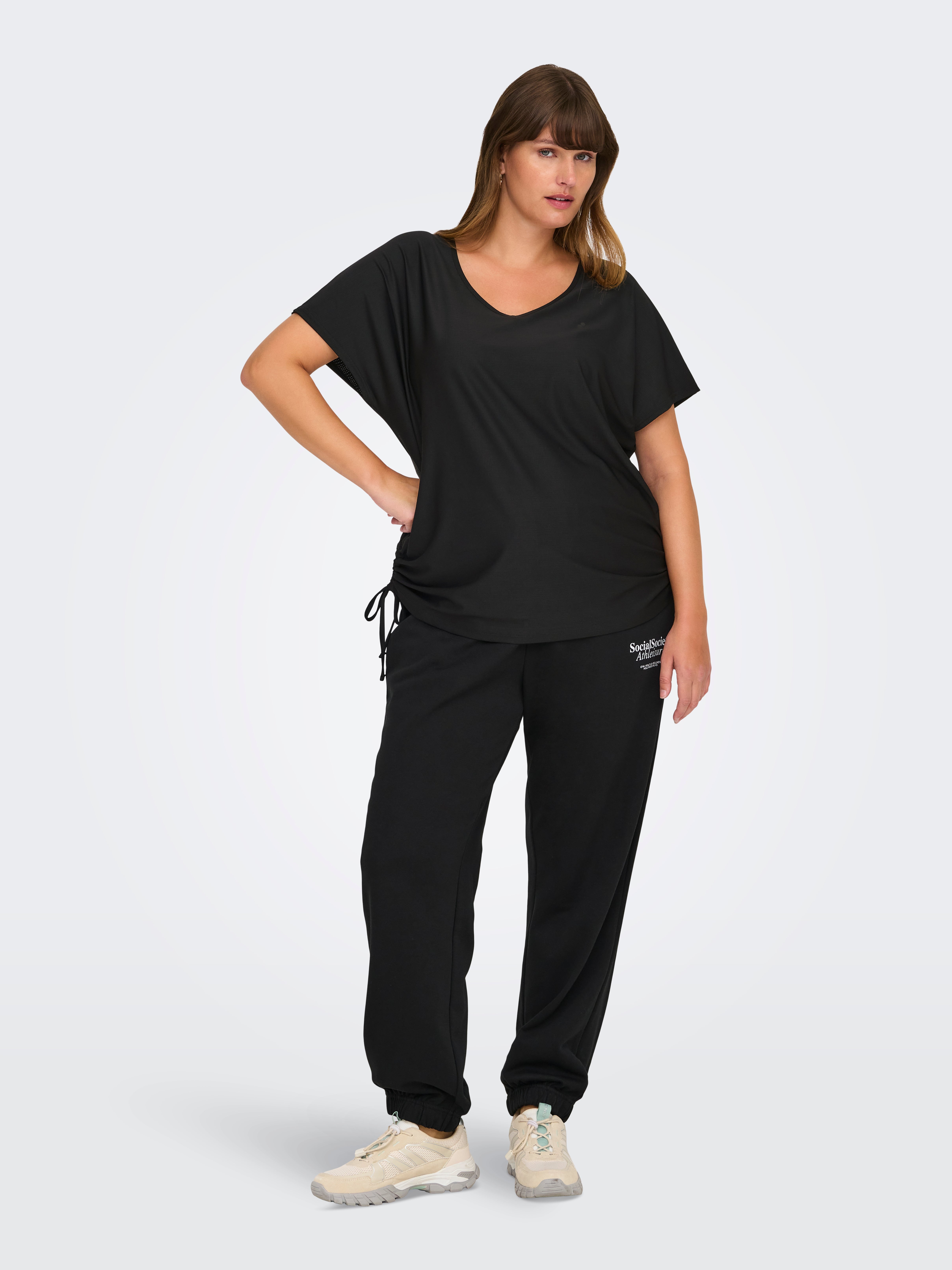 ONPAUB-SMILA T-shirt Black