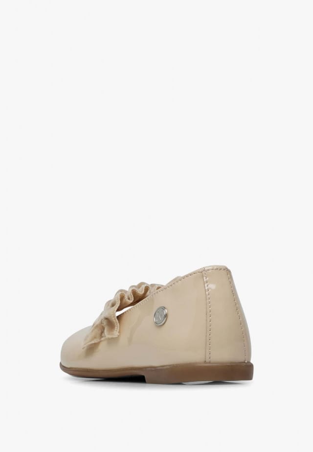 NATURINO AMERANTIBallerinas aus Lackleder, Beige