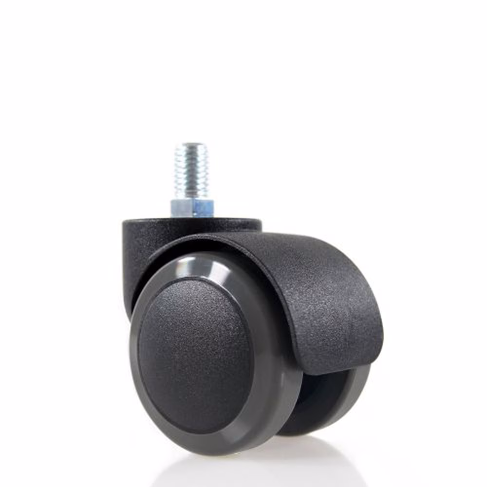 Stuhlrollen 5x ROLO M10/50mm Metall, Kunststoff hjh OFFICE