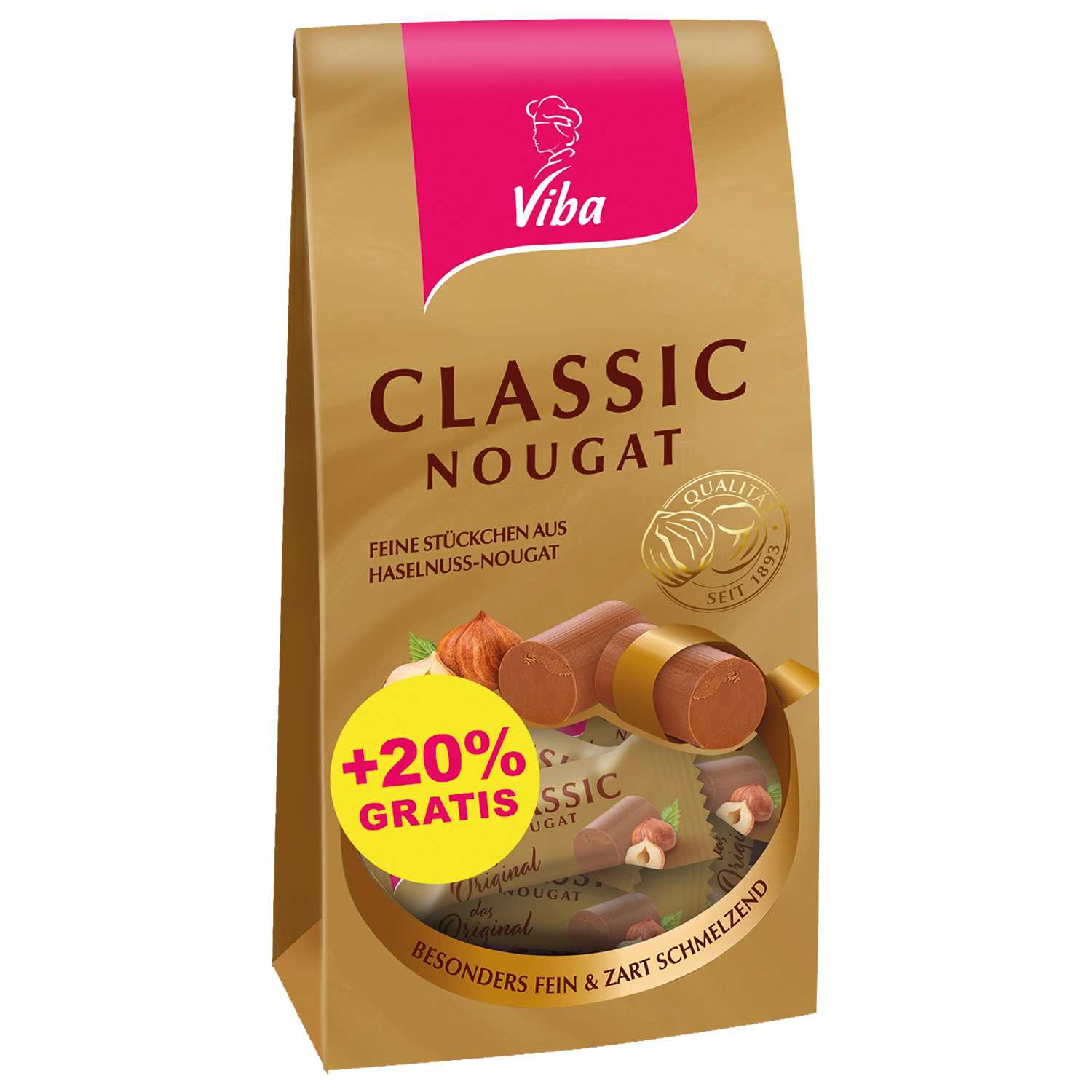 Viba Nougat Minis Classic 100g+20%
